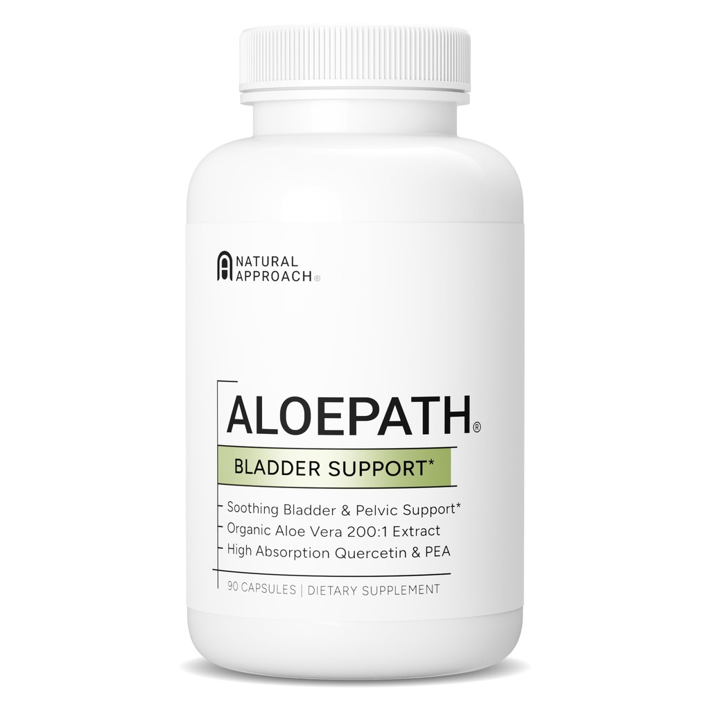 200x Extrait d'Aloe Vera pour la santé de Bladder avec Quercetin, PEA & L-Arginine - Capsules d'Aloe Vera Organiques - Supplément Aloe Vera Premium fabriqués aux États-Unis - pilules faciles à avaler - 90 capsules