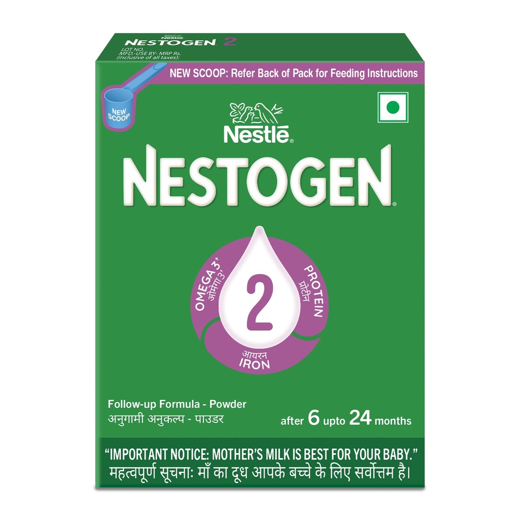 Nestlé NESTOGEN 2 Follow-Up Formula Powder, for infants 6-24 Months, 400g