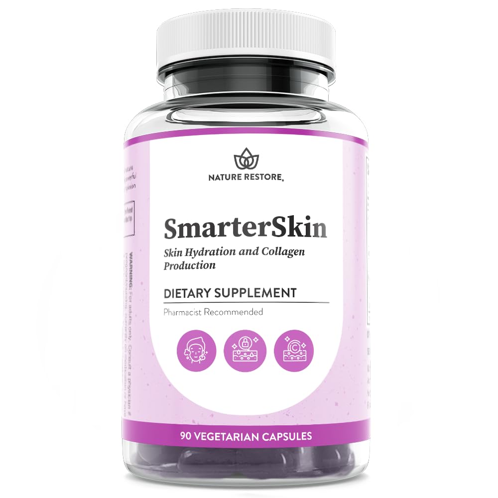 Smarter Skin, Nourishing Skin Health innerhalb, Dreifache Kombination von Polypodium Leucotomos Extract, FloraGLO, Verbasnol, 60 Vegan Capsules