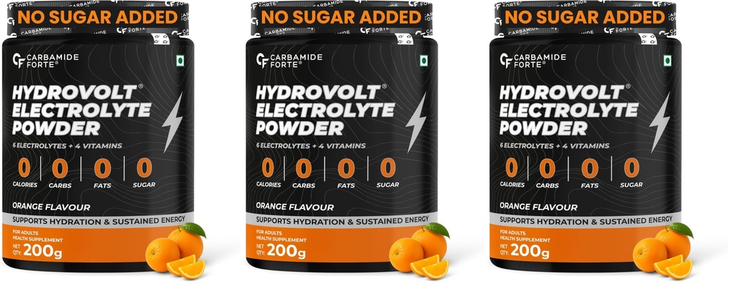 Carbamide Forte Electrolyte Powder- 200g (Pack of 3)