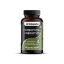 Probiotics & Prebiotics & Postbiotics | 200 Billion CFU | With Psyllium Husk | Supports Digestion, Gut Health & Liver Function | 60 Capsules