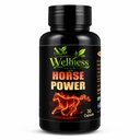 Herbal Wellness Hub Horse Power Capsules for Men | 30 Capsules | Herbal Vitality & Stamina Supplement | Daily Energy, Performance & Wellness Support | Dietary Supplement