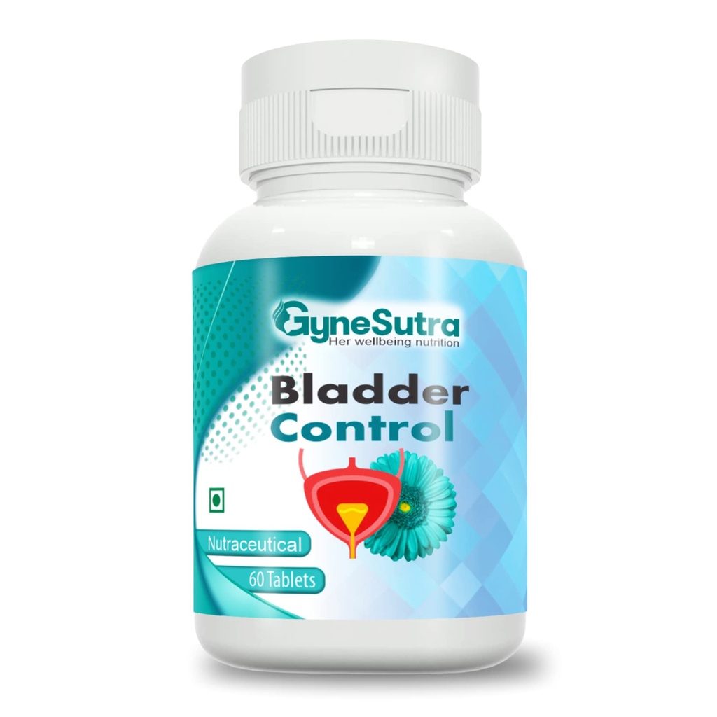 Bladder Control,Manages Urine Incontinence & Frequent Urgency,Supports Bladder Health,60 Tablets, 1 grams