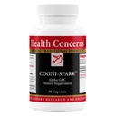 Cogni-Spark – Supporto cerebrale per la memoria, il fuoco e la precisione mentale – Supplemento alfa-GPC Choline per la cognizione, Nerve Function & Longevity – Formula di salute cognitiva – 30 capsule