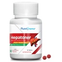 Hepatoner, Liver Detox Supplement for Fatty Liver with Milk Thistle, Punarnava, Kalmegh, Kutki, Mulethi, Bhumi Amla & Piperine - 60 Tablets
