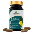 Gokshura Extract Capsules | Ayurvedic Tribulus Terrestris Supplement for Testosterone, Stamina, Strength & Vitality in Men | 60 Veg Capsules