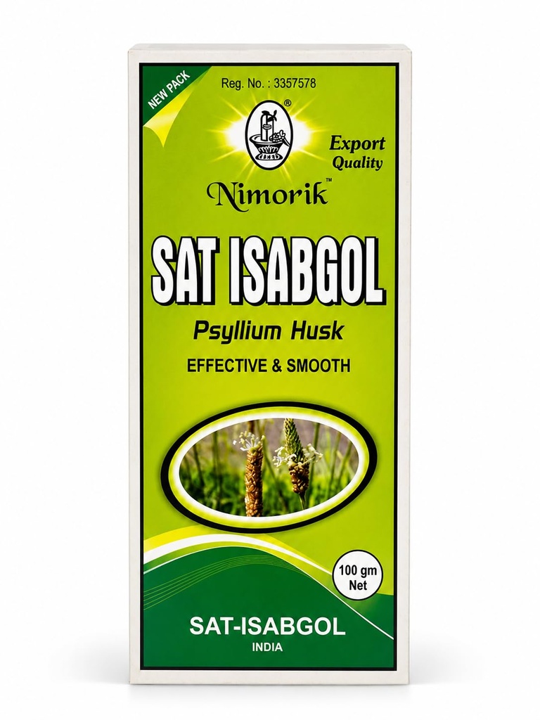 Nimorik Psyllium Husk Isabgol Dietary Fibre Supplement 100g