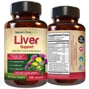 Liver Cleanse Detox & Repair | Herbal Liver Support Supplement w/ 20+ Liver Health Nährstoffe, Milchdistel, Turmeric, Ginger, Dandelion, Zink, Artichoke &amp; mehr für Optimal Liver Support | 120 Kapseln