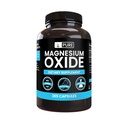 Ingrédients originaux purs Oxyde de magnésium Pas de magnésium ou de riz, Toujours pur, Verifié en laboratoire (365 capsules)