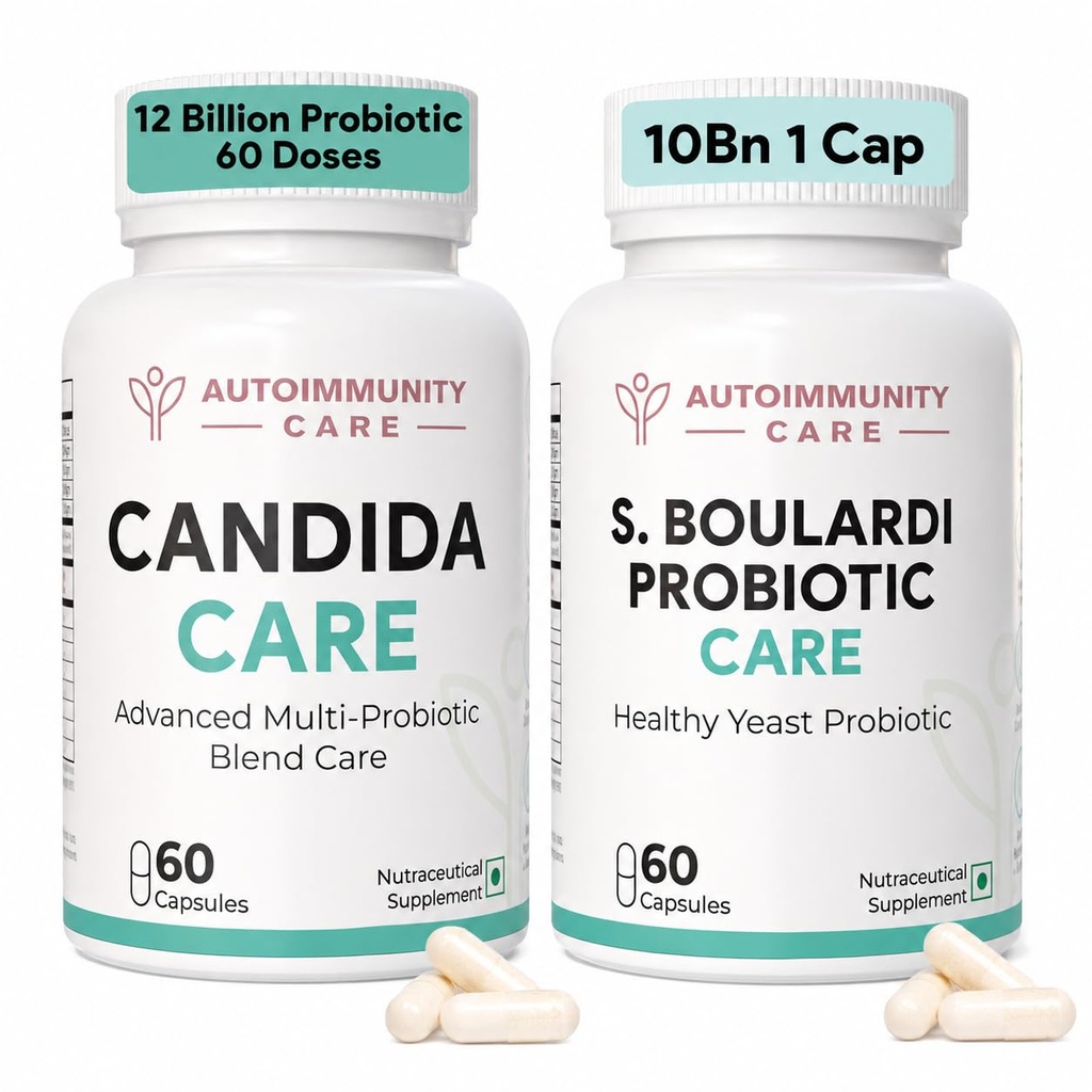 Autoimmunity Care S Boulardii Care and Autoimmunity Care Candida Care Probiotic Bundle