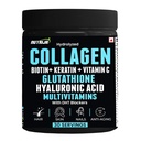 Hydrolyzed Marine Collagen with Biotin, Vitamin C, Zinc, Keratin, Glutathione, Hyaluronic Acid, DHT Blocker & Multivitamins. (Unflavoured)