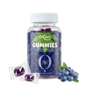Castor Oil Colon Cleanse Gummies | Relieves Constipation, Gas & Bloating | Supports Gut Health, Digestion & Natural Bowel Movement | Blueberry Flavour | For Men & Women | 30 Gummies
