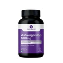 Curever Ashwagandha 500mg Capsules | Stress Relief, Sleep Support & Energy | Ayurvedic Adaptogen Supplement for Men & Women | Supports Immunity, Stamina & Muscle Recovery | 60 Veg Capsules