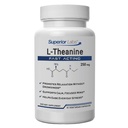 Superior Labs L-Theanin 250 mg Kapseln, reine Non-GMO Suntheanine, Filler-Free, fördert Entspannung & Stress Relief, Unterstützt gesunden Schlaf, verbessert Fokus und Aufmerksamkeit, hohe Absorption, 90 Veg Caps