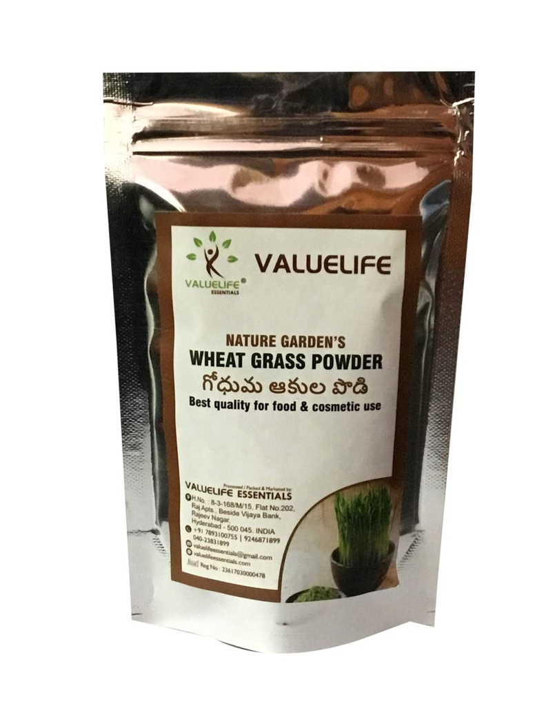 Value Life Essentialswheat Grass Powder 100 G