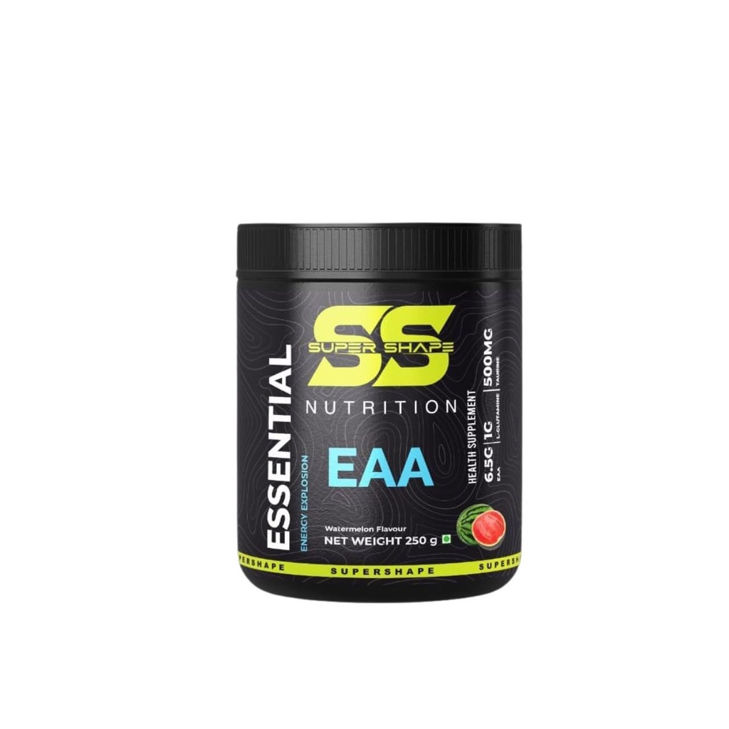 EAA Intra Workout Essential Amino Drink 250g | Zero Sugar Fitness Formula for Vitality and Hydration Support | Easy Mixing Training Supplement for Active Lifestyle - Water Mealon