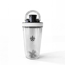 CULT FrostBlend Shaker Bottle 500 ml, Leak-Proof Multipurpose Shaker for Protein, Gym & Fitness – Frosted White