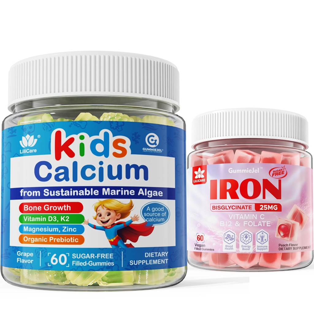 Bundle - Kinder Kalzium + Vegan Eisen