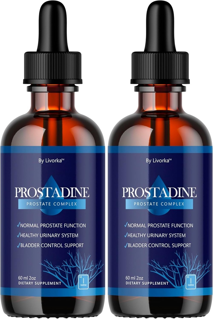(2 Pack) Prostadine Drops - Offizielle Drop Formel Prostadine für Männer, Prostadine Bewertungen, Prostadine Supplement, Prostadine Natural Liquid Support, Prostadine Drop Formel, 2 Flaschen für 2 Monate