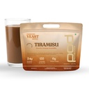 Fermented Yeast & Milk Protein Powder | Tiramisu Flavor with Real Coffee | 24g Protein, 135 Calories, Gut-Friendly | Sweetened with Stevia & Monk Fruit | No Bloating | 500g