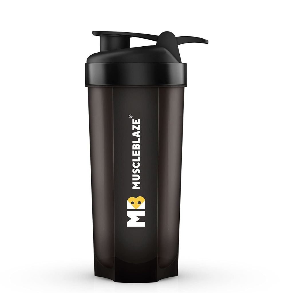 MuscleBlaze Phirse Zidd Kar, Shaker, Black, 650ml