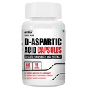 NutriJa D-Aspartic Acid (DAA) Supplement - 60 Capsules