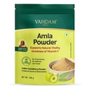 VAHDAM Amla Powder 200g | Natural Vitamin C Source | Supports Immunity, Hair & Natural Vitality | Ideal for Eating, Drinking & Skin | Vegan | 66 Servings
