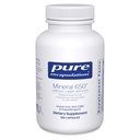 Pure Encapsulations Mineral 650 Senza Rame & Iron | Combinazione anallergica di Chelated|Minerals | 180 capsule
