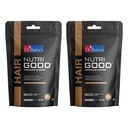 Dr Batra’s Nutrigood Biotin + Protein Hair Powder with Aloe Vera – Chocolate Flavour | Nourishes Dry Scalp, Strengthens Roots & Improves Hair Texture | No Added Sugar | 830g x 2