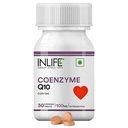INLIFE Coenzyme Q10 CoQ10 Supplement 100mg Ubiquinone, 30 Chewable Tablets