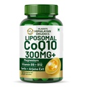 Vlado's Himalayan Organics Liposomal Coenzyme Q10 | CoQ10 Supplement 300mg+ with Magnesium, Vitamin B9 & B12, D-Chiro-Inositol, ,Garlic, Arjuna, Methyl, Folate | High Absorption I Coq10 Ubiqinol Supports Heart Health and Vascular Health – 30 Capsules