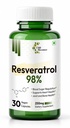 Resveratrol Supplement 250mg | Powerful Antioxidant for Heart Health and Inflammation Support | 30 Vegan Capsules