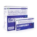 G Compound T Joint Health Supplement | Dual Action Red Blue Tablets with Curcumin Piperine | Supports Mobility Flexibility Cartilage Lubrication | 16 Week Daily Joint Care Program