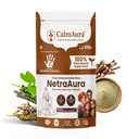 CalmAura NetraAura Ayurvedic Vision Wellness Powder 100g | Herbal Eye Care for Screen Fatigue Relief & Eye Strength with Jivanti Triphala Mulethi Giloy | Vegan