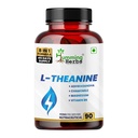 Humming Herbs L-Theanine with Ashwagandha, Chamomile, Magnesium, Vitamin B6, Vitamin B12 & Zinc | 912mg | 90 Veg Capsules | 8-in-1 Daily Nutrition Blend