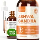Rejuvica Health Active Ashwagandha - Advanced Liquid Supplement - Withania Somnifera Extract - Ashwagandha Roots Only - Natürliche Mitanoliden