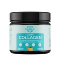 Glowy Marine Collagen Powder Type 1 & 3 100g | With Vitamin C, Hyaluronic Acid & Biotin | For Skin Glow, Hair Growth & Joint Health | Orange Flavour