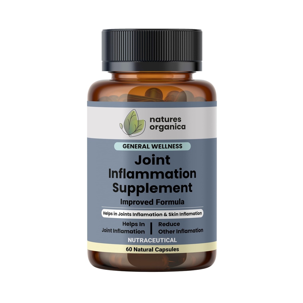 Joint Inflammatory Supplement With Boswellin, Curcumin C3 Complex, Ginger Extract, Alpinia Galanga – Plant-Based Formula for Joint ache & Inflammation – Support Mobility – Flexibility – 60 Veg Capsules