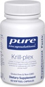 Encapsulations pures Krill-Plex's soutient le confort menstruel, la santé cardiaque, le soutien articulaire, la fonction cognitive et la santé de la peau.