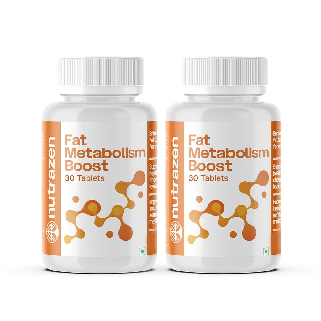 Fat Metabolism Boost - Pack of 2 | 20 Plant Based Ingredients
