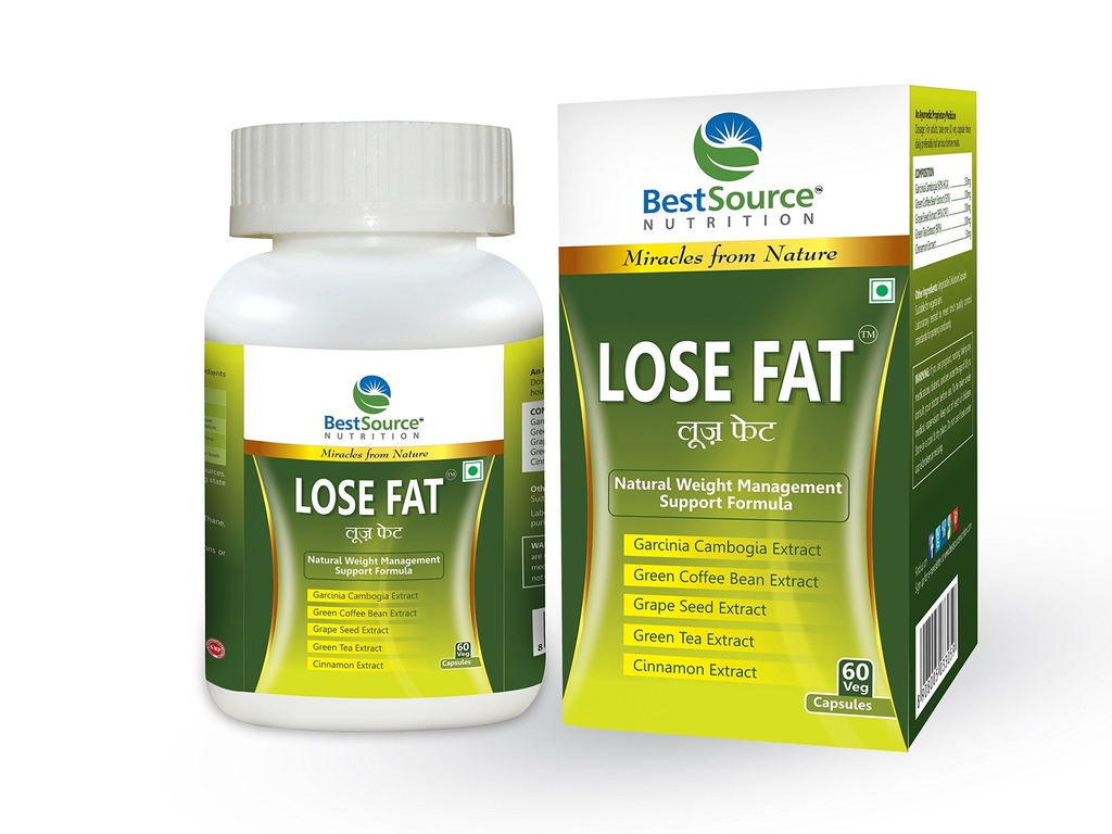 BestSource Lose Fat for Metabolism & Weight Wellness, 60 Veg Caps