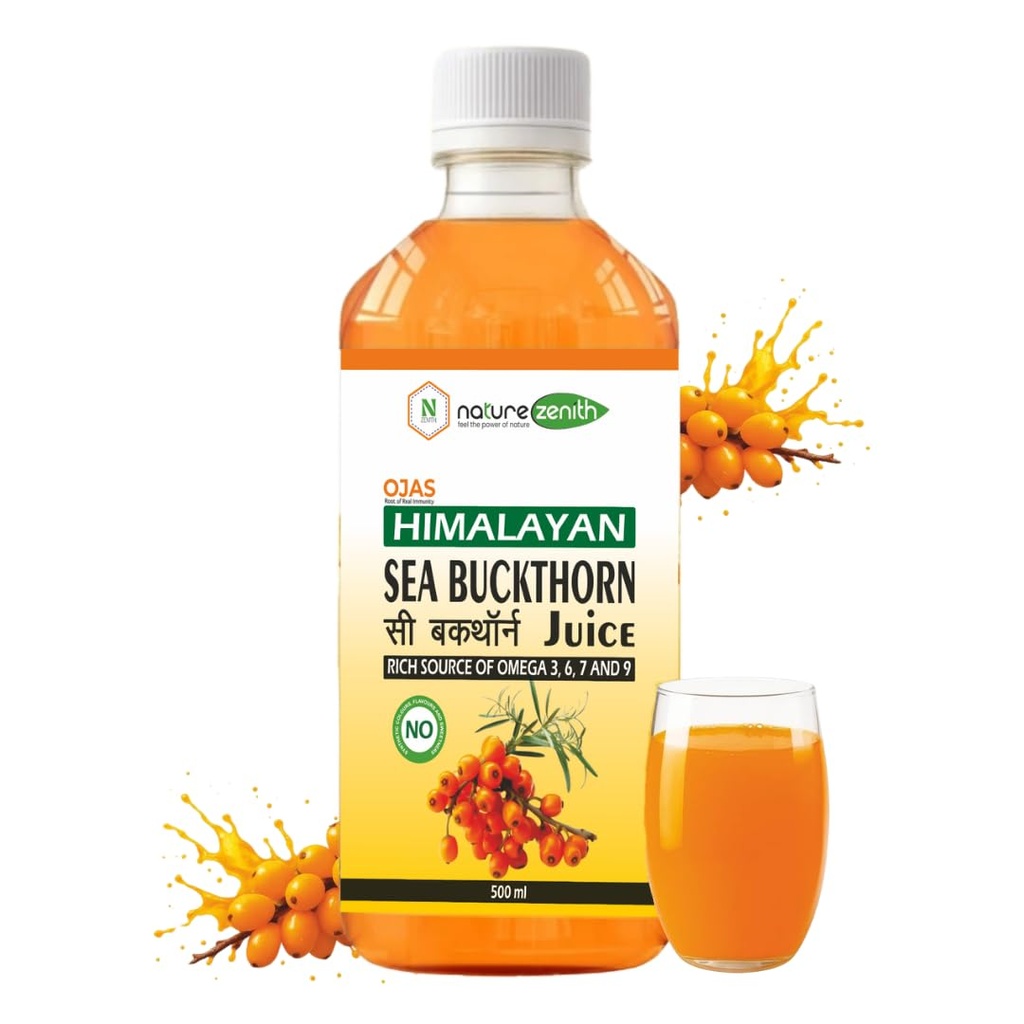 Nature Zenith OJAS Himalayan Sea Buckthorn Juice, Pack of 1