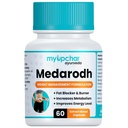 Medarodh Ayurvedic Fat Burner Capsules | With Guggulu, Triphala & Chitrak | Supports Metabolism, Fat Loss & Digestion | For Men & Women | 60 Veg Capsules
