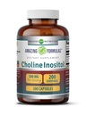 Erstaunliche Formeln Choline & Inositol Ergänzung | 500 Mg Pro Servieren | Kapseln | Non-GMO | Gluten-Free | Made in USA (1 Pack, 200 Count)