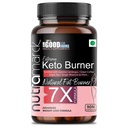 Keto Fat Burner 7X Capsules | Natural Weight Loss Supplement 1000mg With Garcinia Cambogia | Metabolism Booster | Fat Burner For Men & Women (90 Count (Pack of 1)