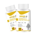Omega-3 Fish Oil Capsules For Brain, Heart, Eye & Joint Health For Men & Womem, 60 Softgel Capsules
