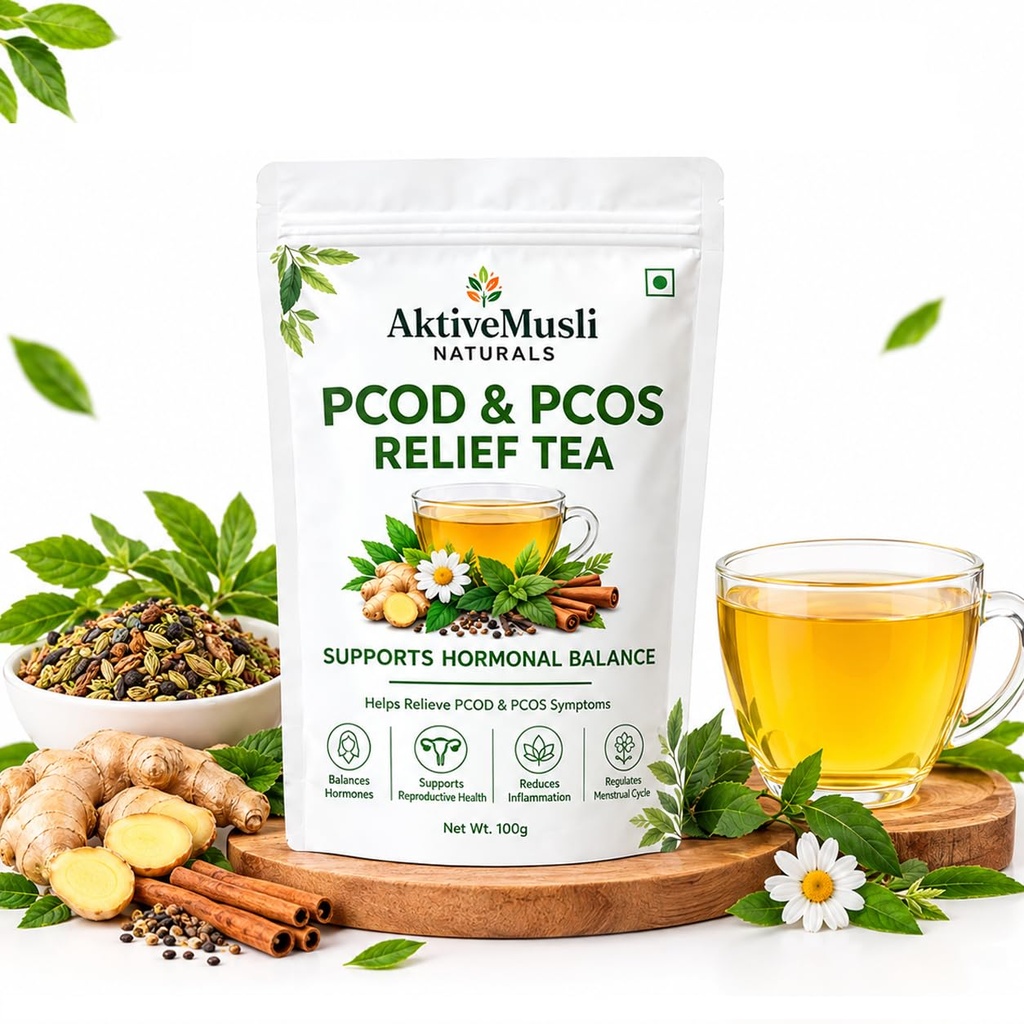 PCOD Tea for Women LooseTea Leaves– Hormone Balance Blend Green Tea