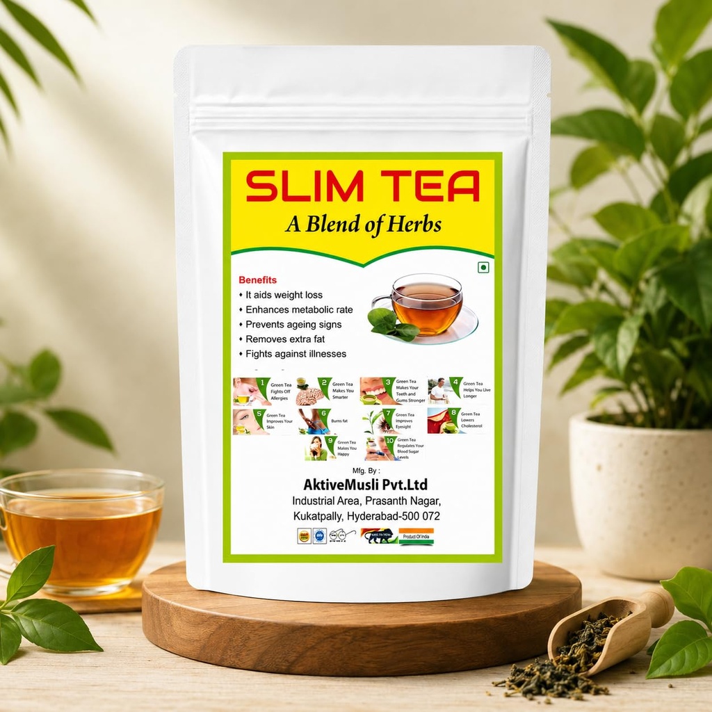 Slim tea - Boost Metabolism used for Detox Green Tea