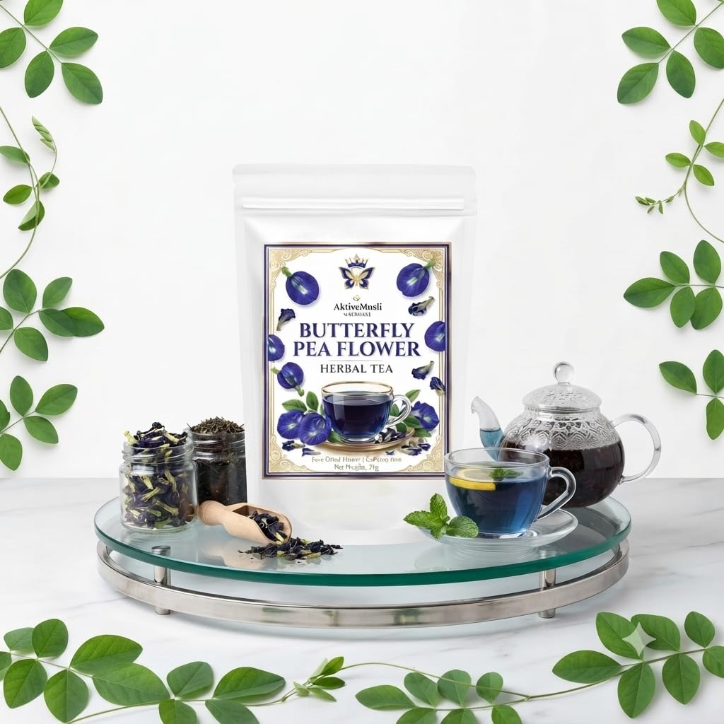 Butterfly Pea Flower Tea For Eye, Skin & Hair Care Herbs Herbal Tea