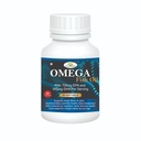 Omega Fish Oil Softgels, 30 Count, 700mg EPA + 500mg DHA | Heart, Brain & Joint Support | Dietary Supplement